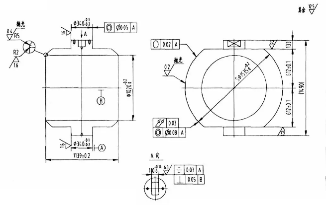 Technology of valve ball with large diameter